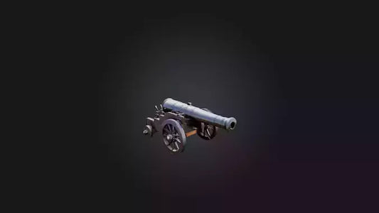 Cannon 3D model