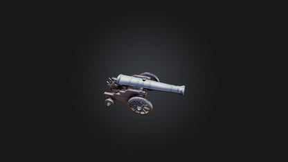 Cannon 3D model