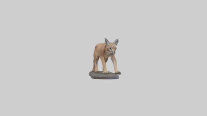 3D model Caracal hunting model VR / AR / low-poly