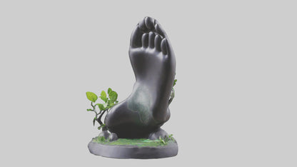 3D model Carbon Footprint Reduction Statue model VR / AR / low-poly