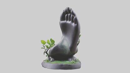 3D model Carbon Footprint Reduction Statue model VR / AR / low-poly