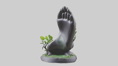 3D model Carbon Footprint Reduction Statue model VR / AR / low-poly