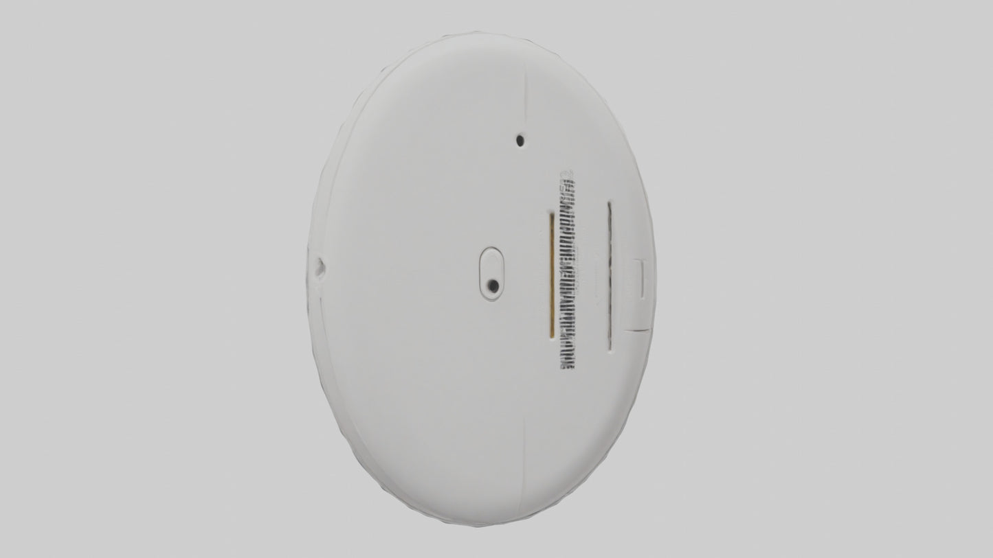 Carbon monoxide detector model VR / AR / low-poly