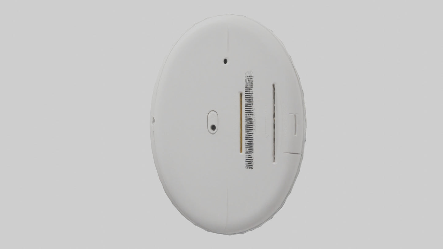Carbon monoxide detector model VR / AR / low-poly