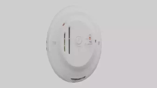 Carbon monoxide detector model VR / AR / low-poly