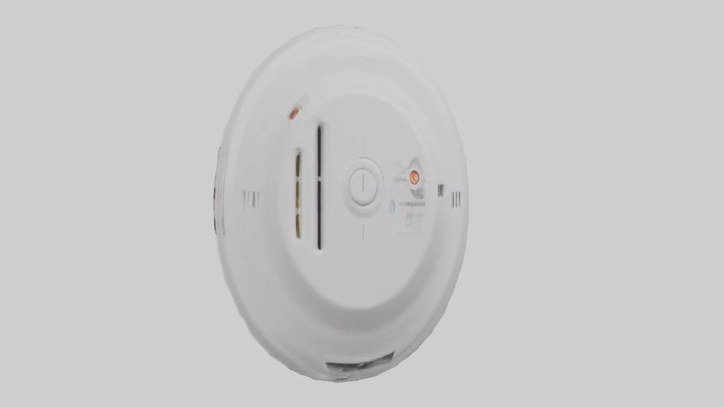 Carbon monoxide detector model VR / AR / low-poly