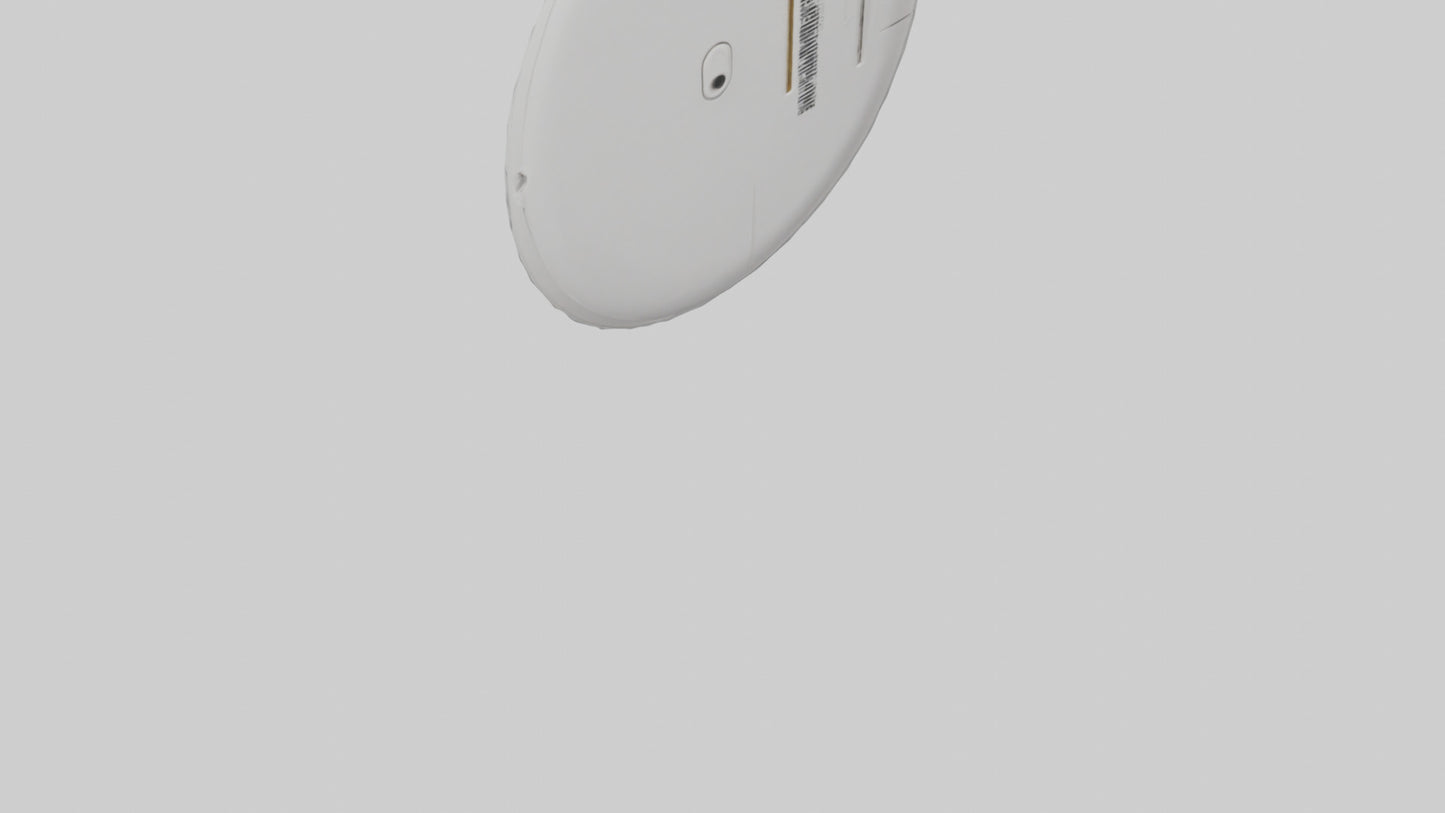 Carbon monoxide detector model VR / AR / low-poly