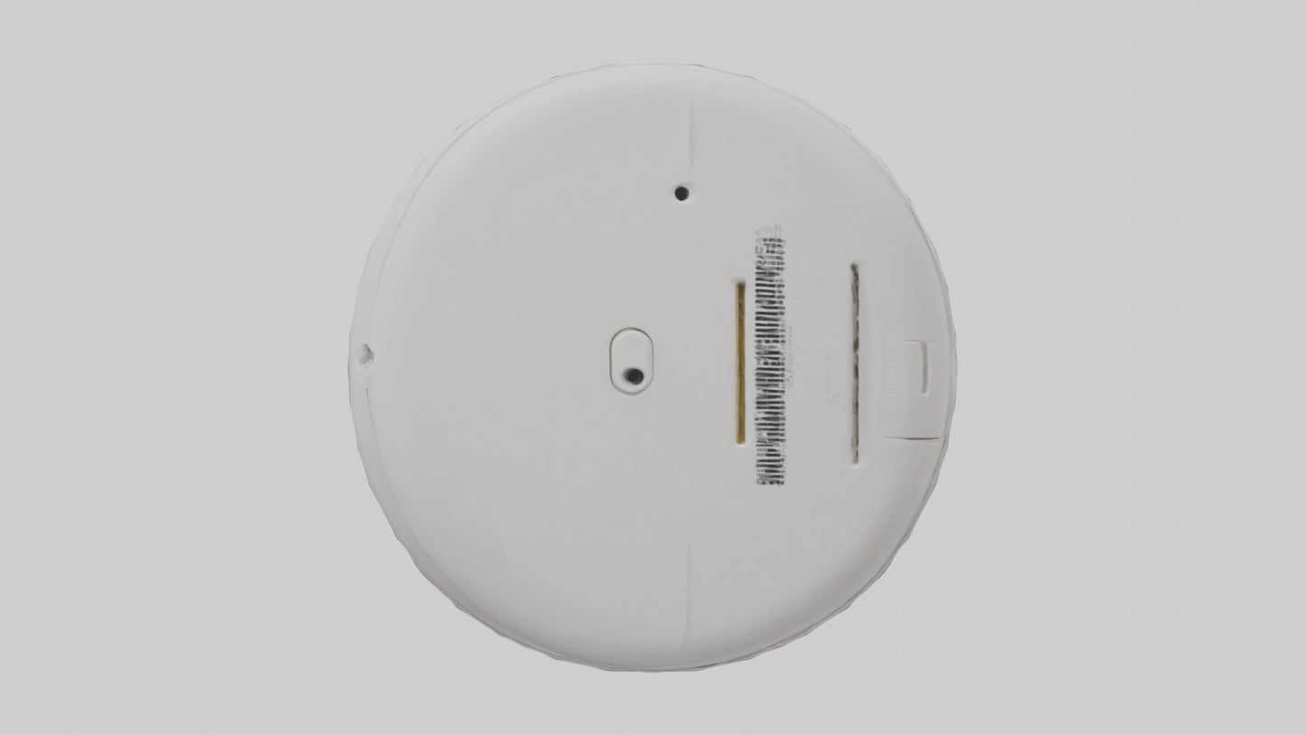 Carbon monoxide detector model VR / AR / low-poly