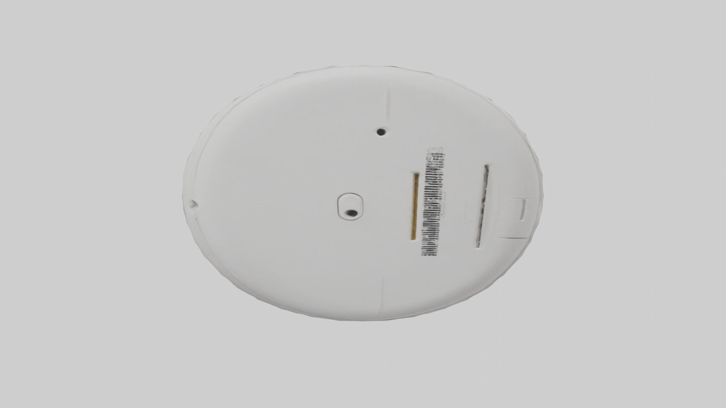 Carbon monoxide detector model VR / AR / low-poly