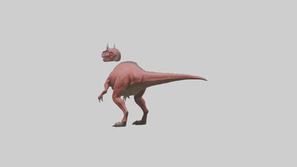 3D model Carnotaurus model VR / AR / low-poly