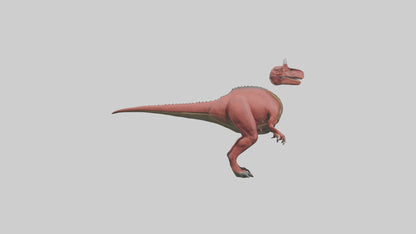 3D model Carnotaurus model VR / AR / low-poly