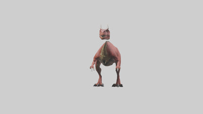 3D model Carnotaurus model VR / AR / low-poly