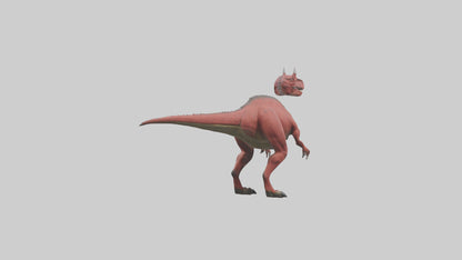 3D model Carnotaurus model VR / AR / low-poly