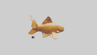 3D model Carp statue model VR / AR / low-poly