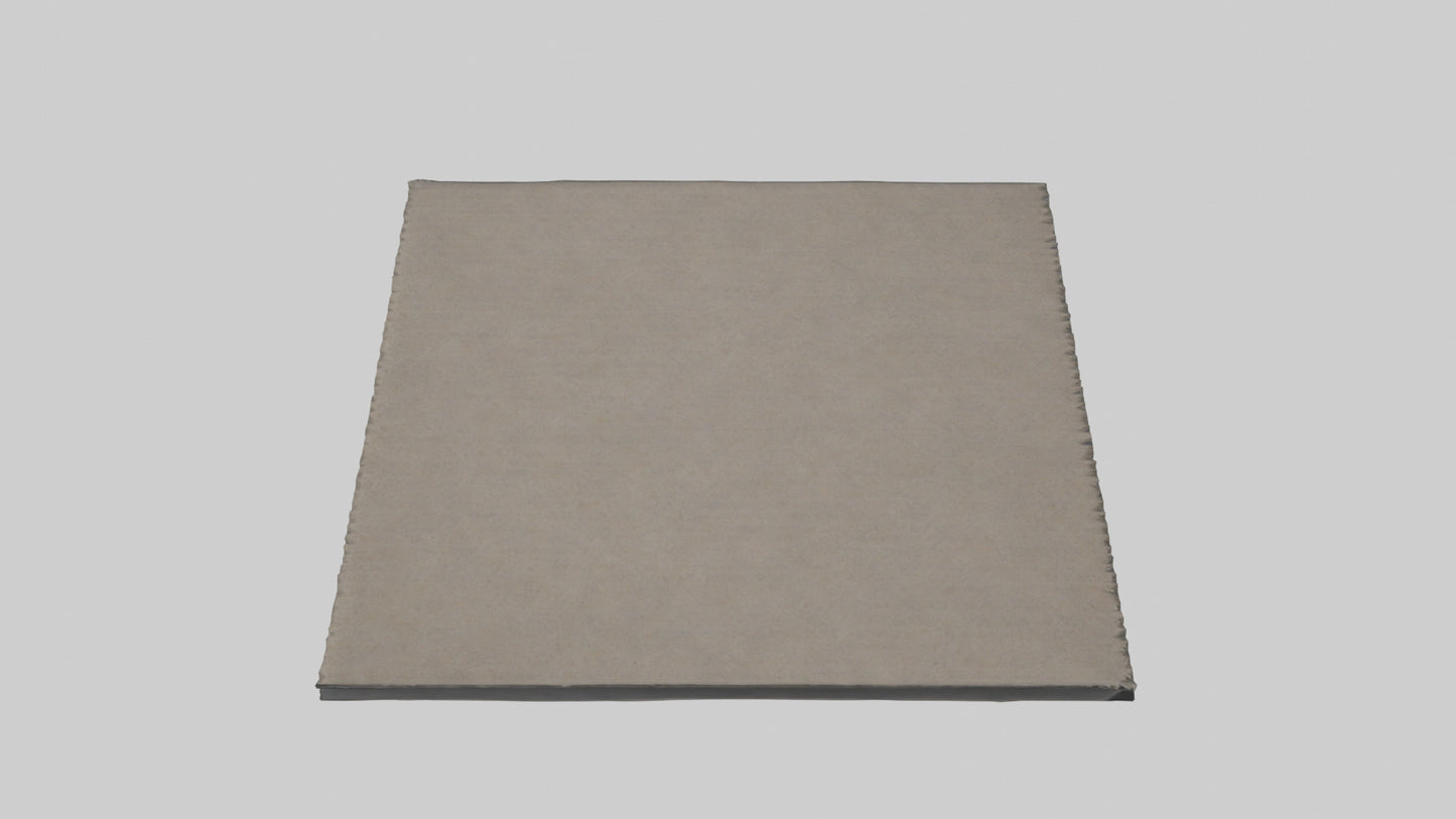 3D model Carpet model VR / AR / low-poly