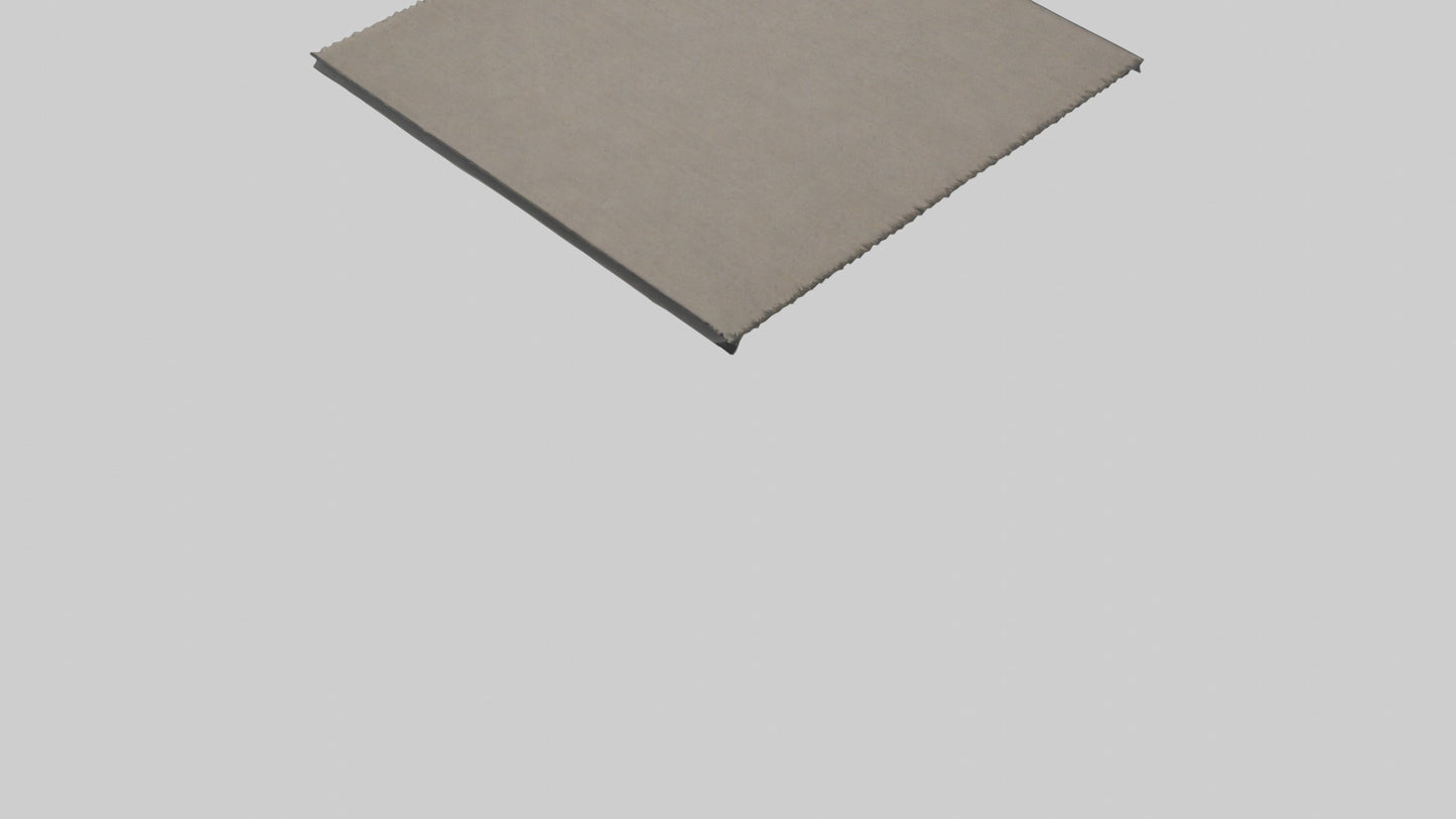 3D model Carpet model VR / AR / low-poly