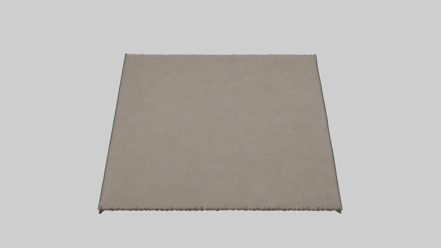 3D model Carpet model VR / AR / low-poly