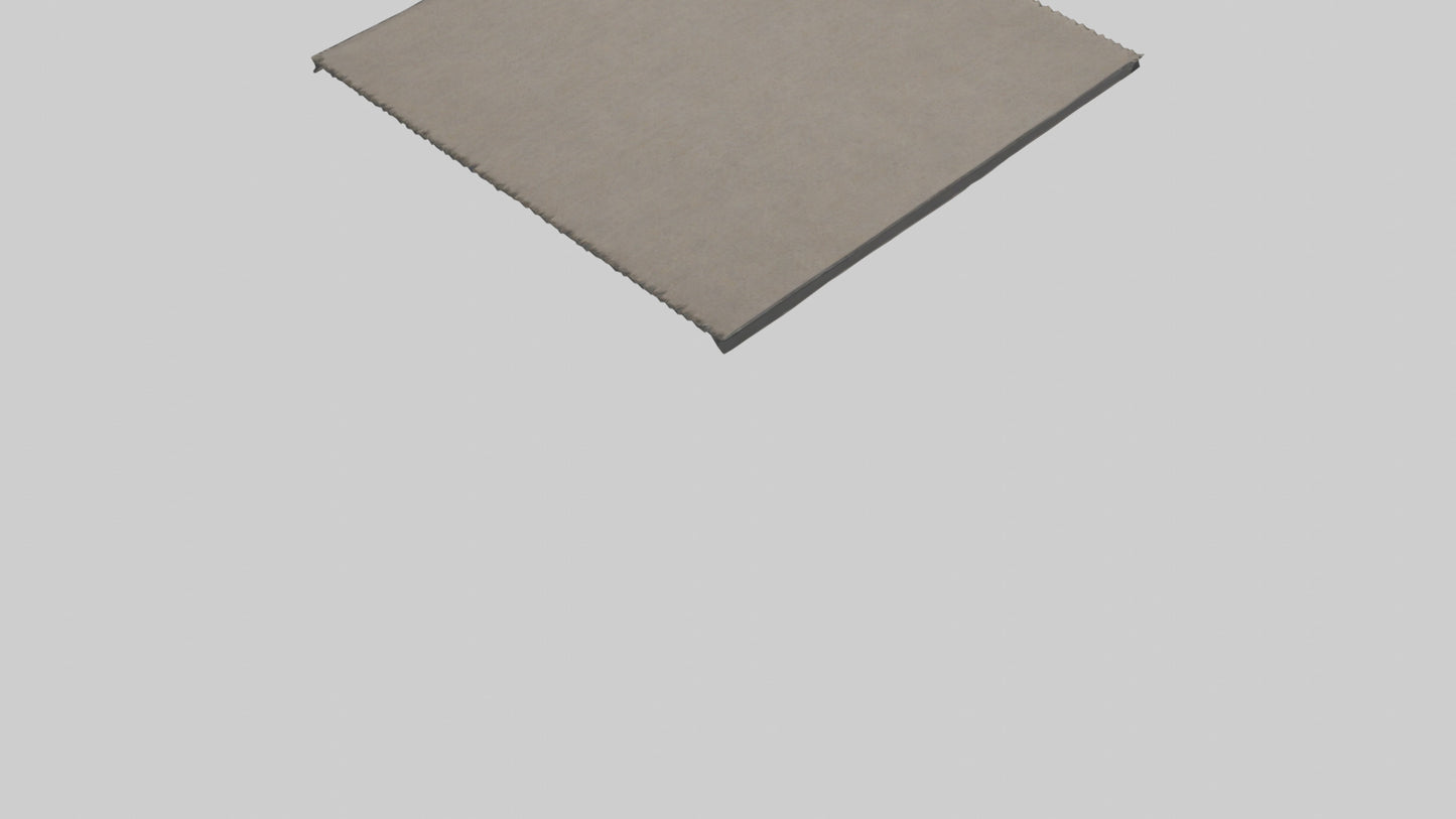 3D model Carpet model VR / AR / low-poly