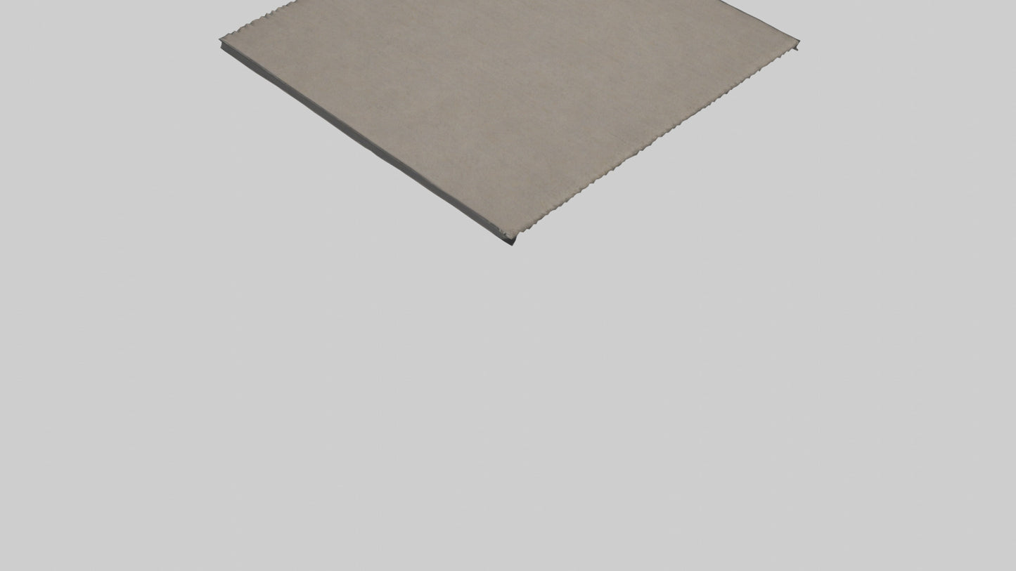 3D model Carpet model VR / AR / low-poly