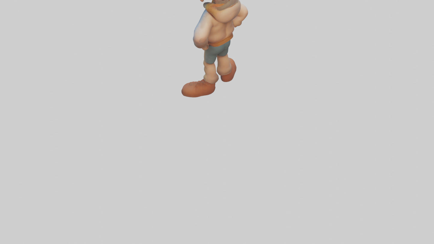 Cartoon Actor model 3D model