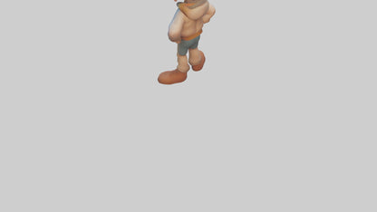 Cartoon Actor model 3D model
