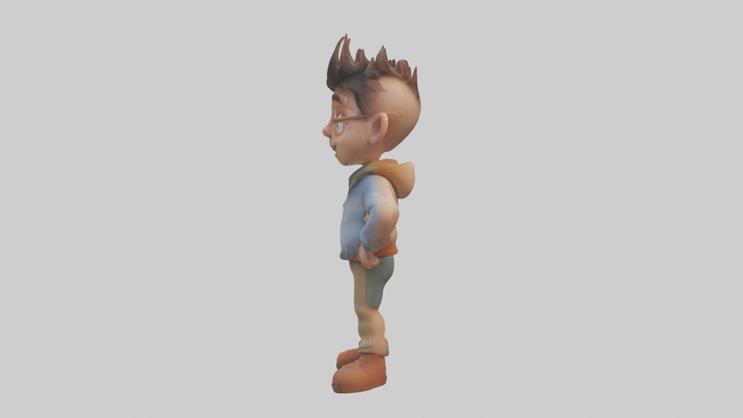 Cartoon Actor model 3D model