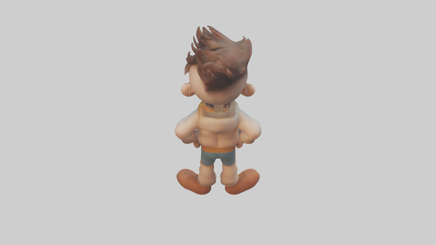 Cartoon Actor model 3D model