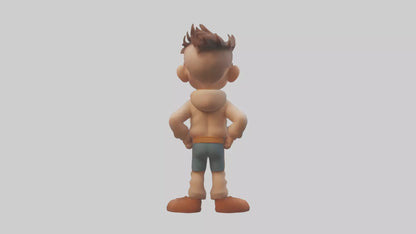 Cartoon Actor model 3D model