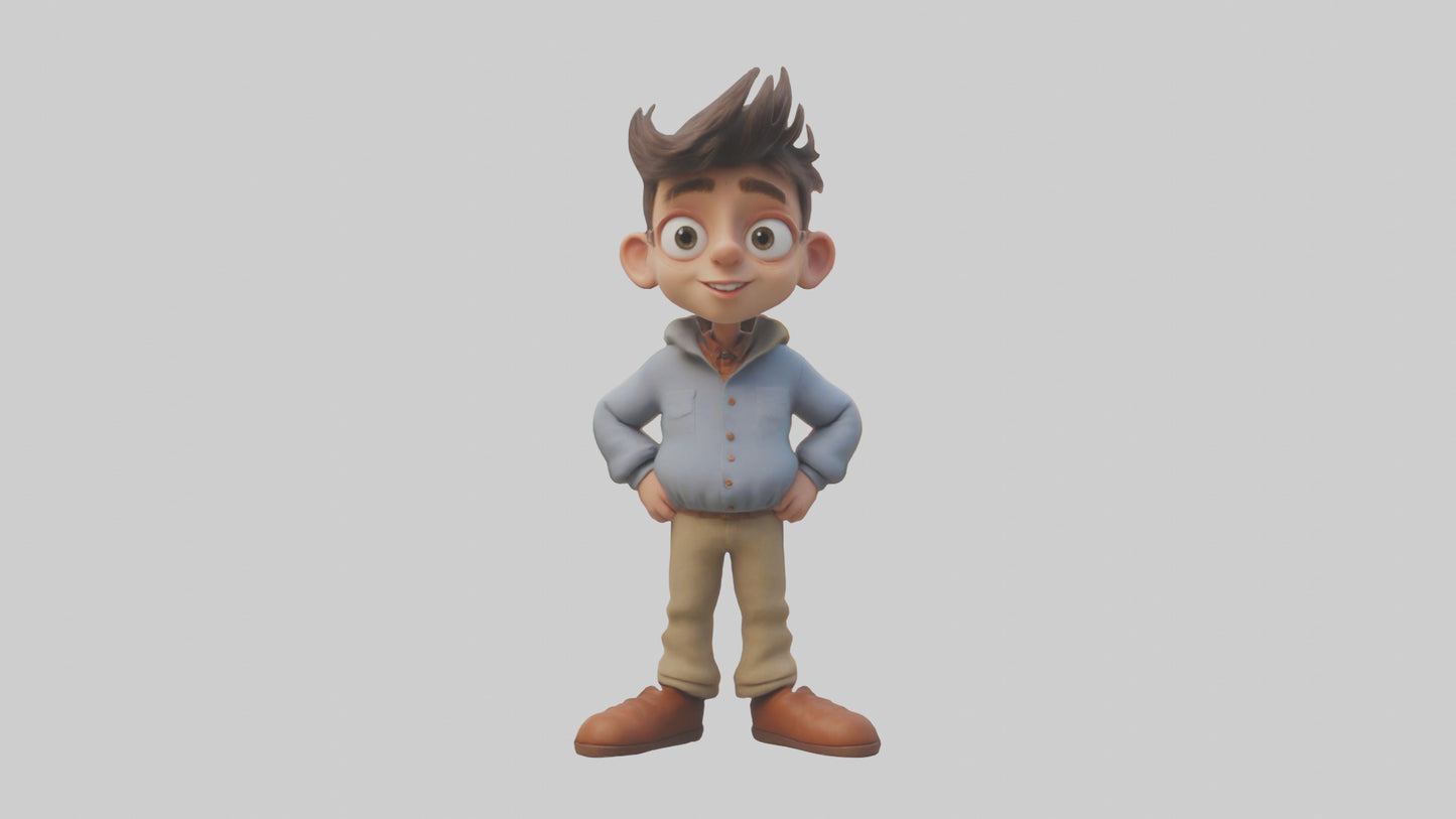 Cartoon Actor model 3D model