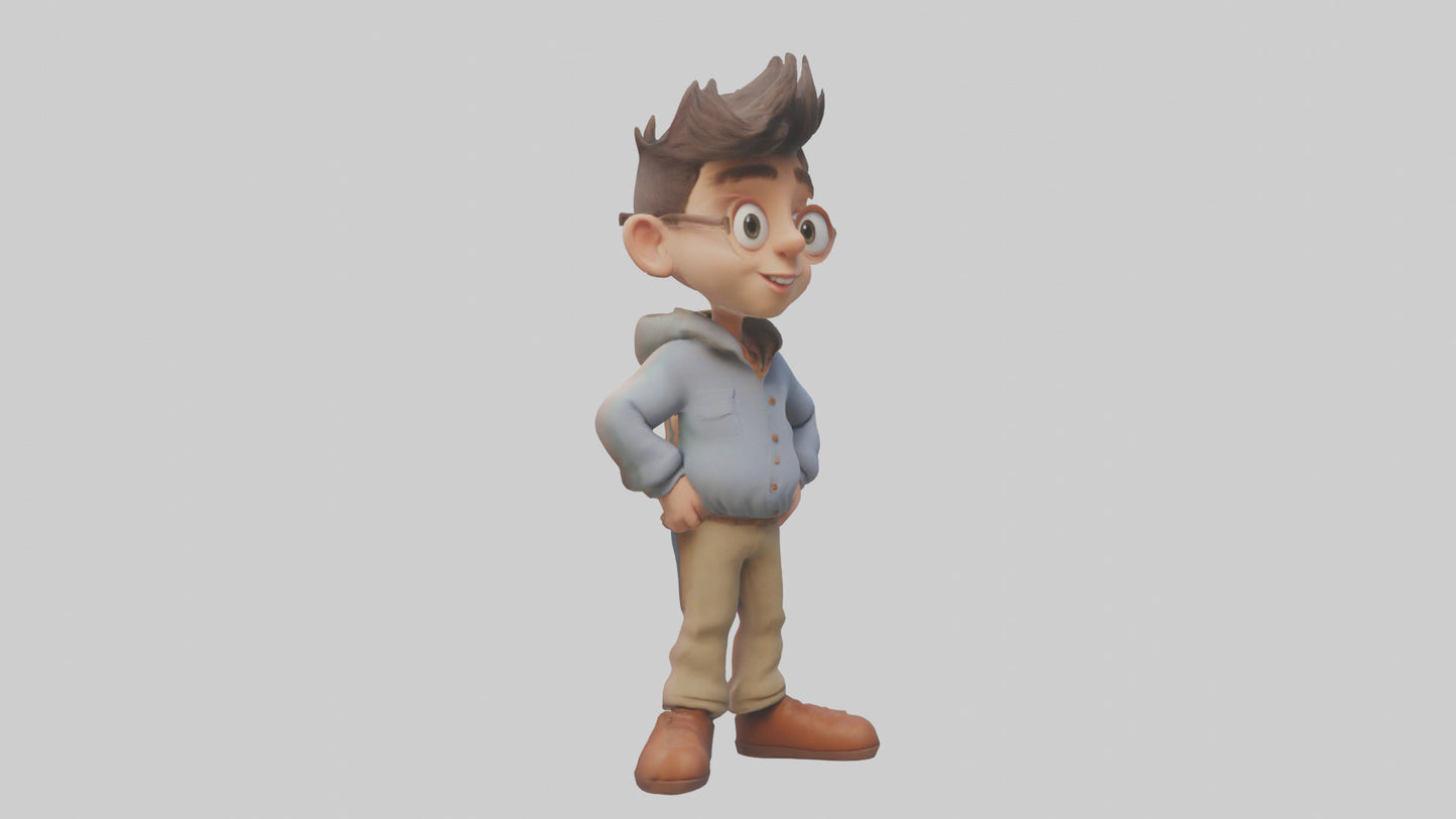 Cartoon Actor model 3D model