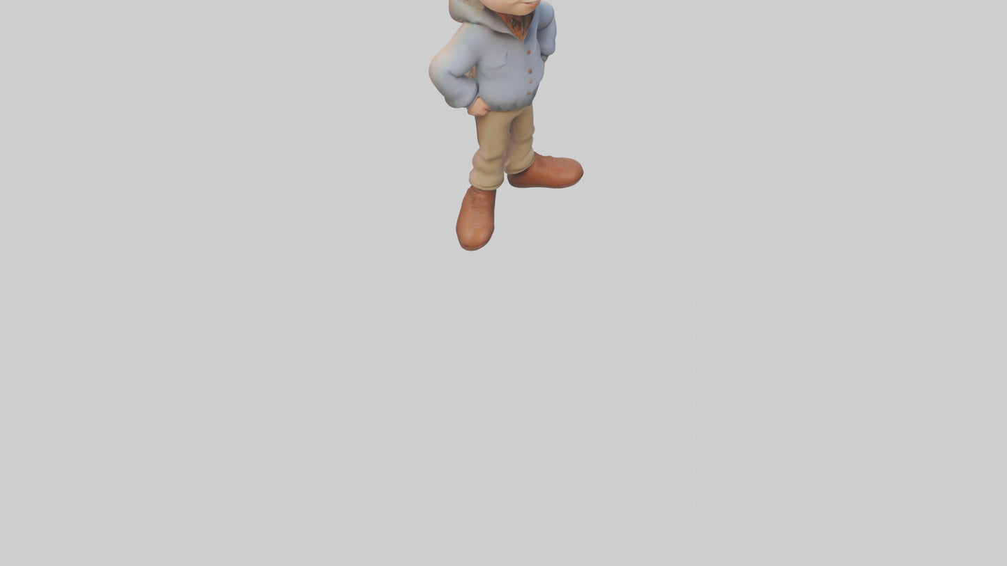 Cartoon Actor model 3D model