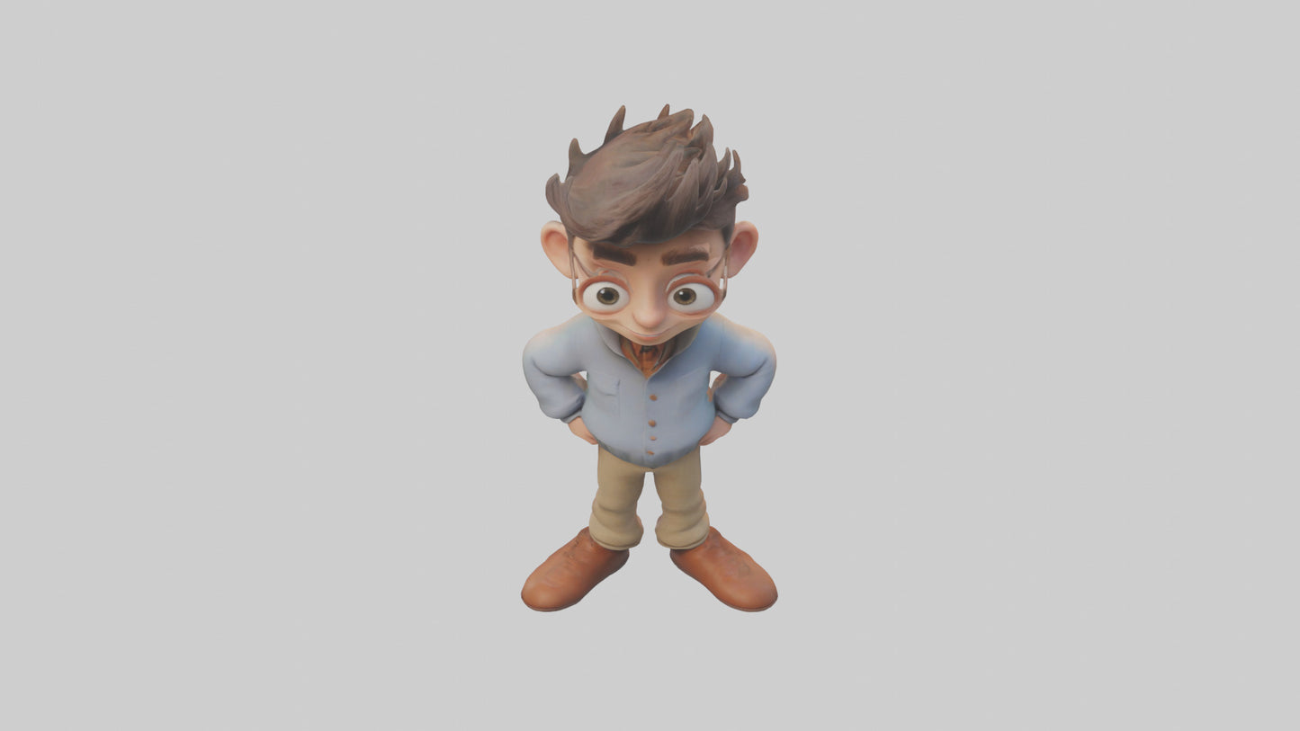 Cartoon Actor model 3D model