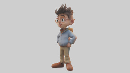 Cartoon Actor model 3D model