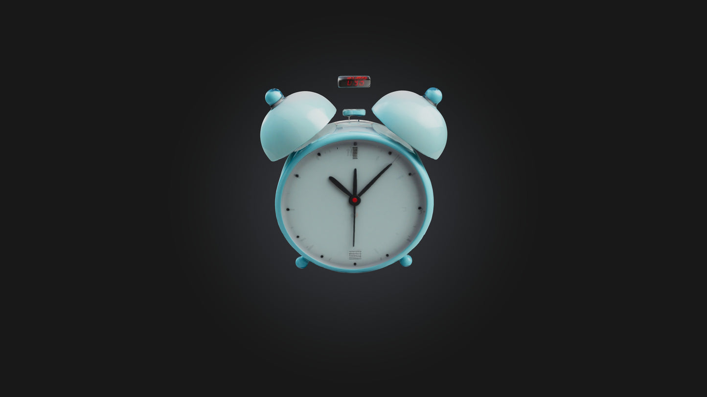 Cartoon Alarm Clock 3D model