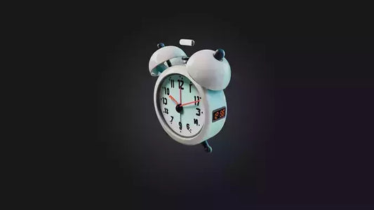 Cartoon Alarm Clock 3D model