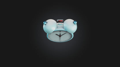 Cartoon Alarm Clock 3D model