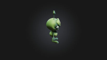 Cartoon Alien 3D model