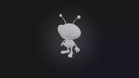 Cartoon Alien 3D model