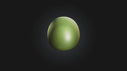 Cartoon Alien Egg 3D model