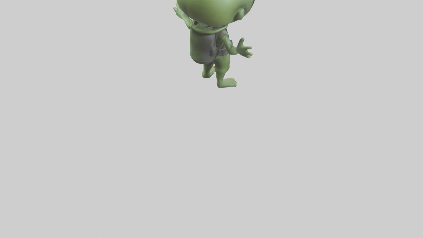 Cartoon Alien model 3D model