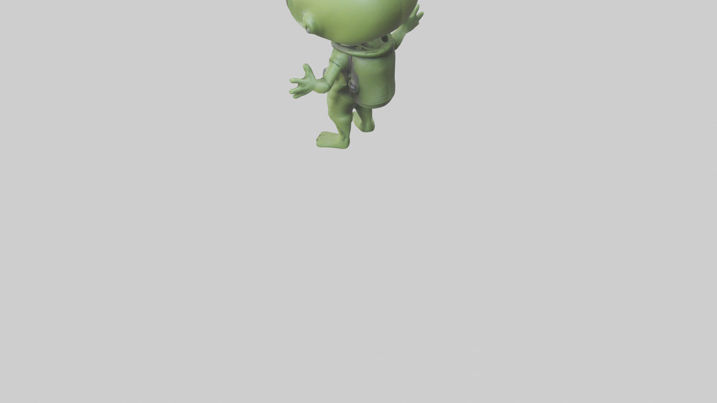 Cartoon Alien model 3D model