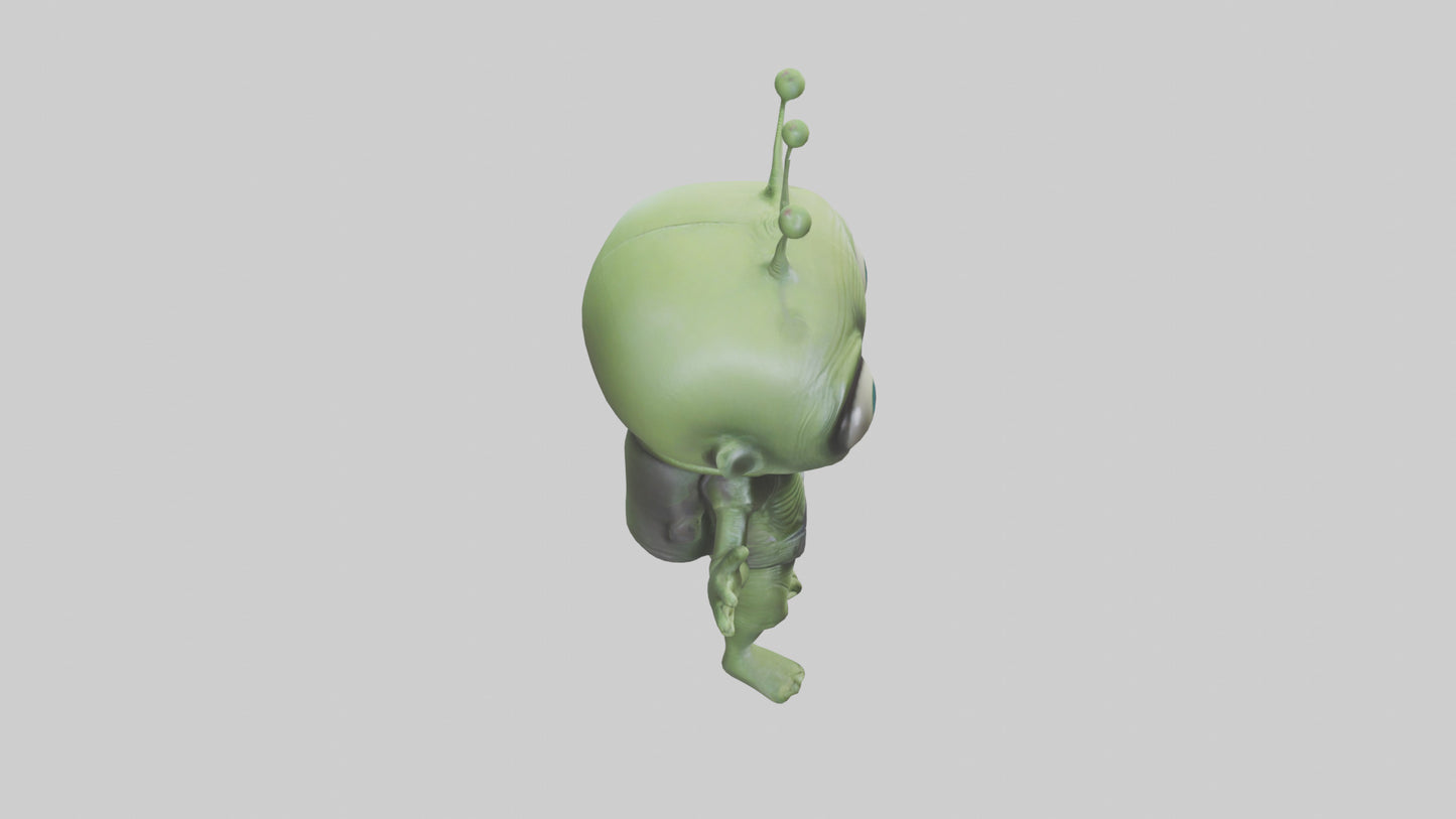 Cartoon Alien model 3D model