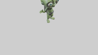Cartoon Alien model 3D model