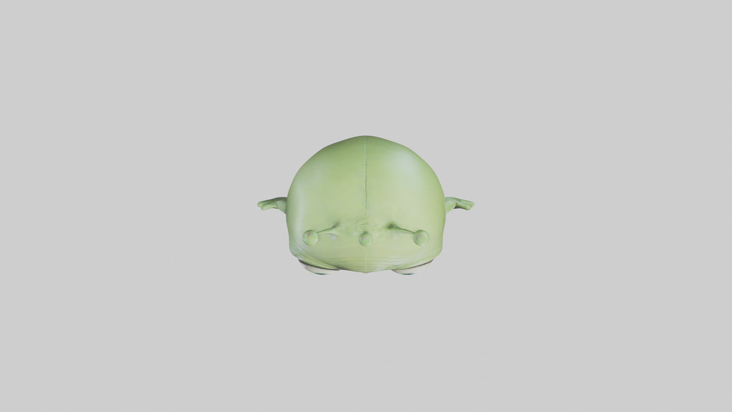 Cartoon Alien model 3D model