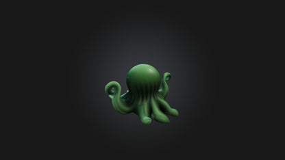 Cartoon Alien Tentacle 3D model