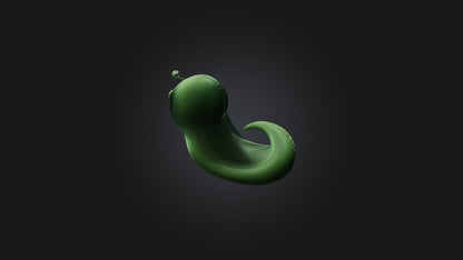 Cartoon Alien Tentacle 3D model
