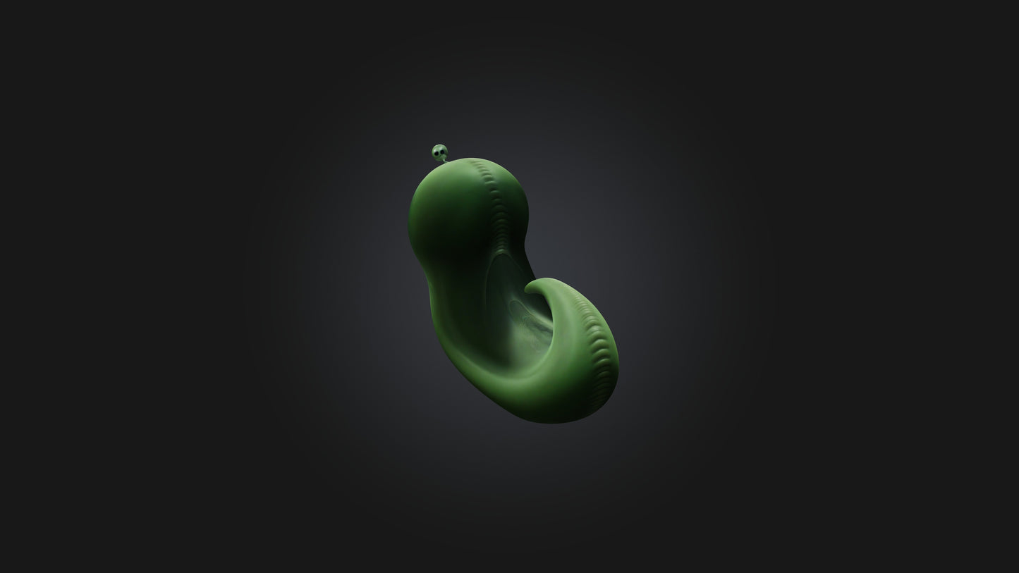 Cartoon Alien Tentacle 3D model