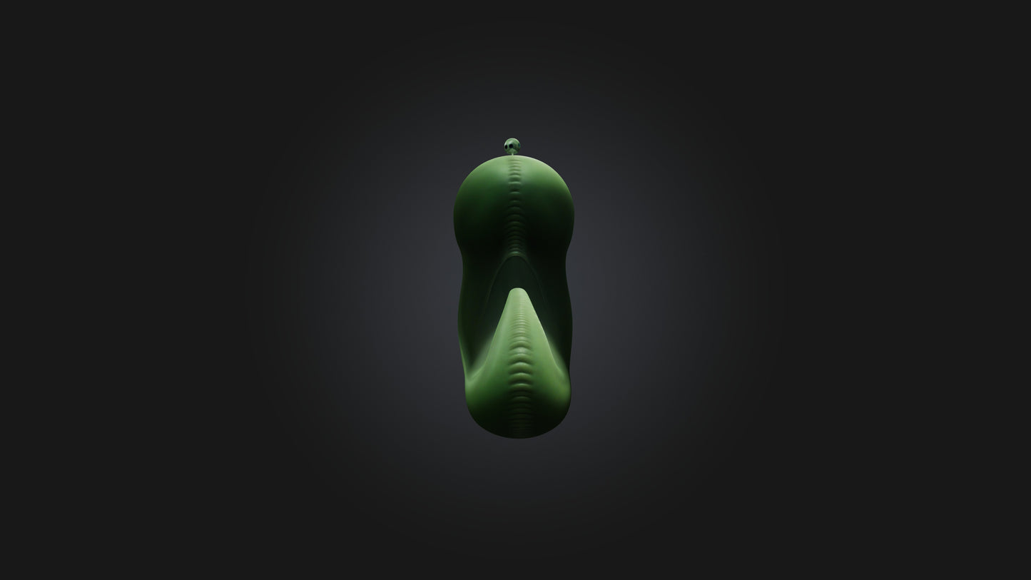 Cartoon Alien Tentacle 3D model