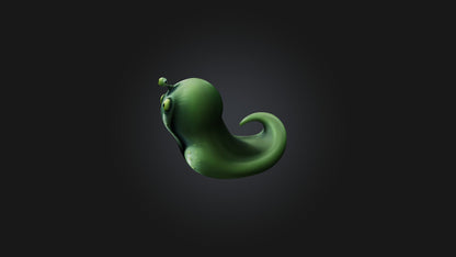 Cartoon Alien Tentacle 3D model