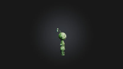 Cartoon Aliens 3D model